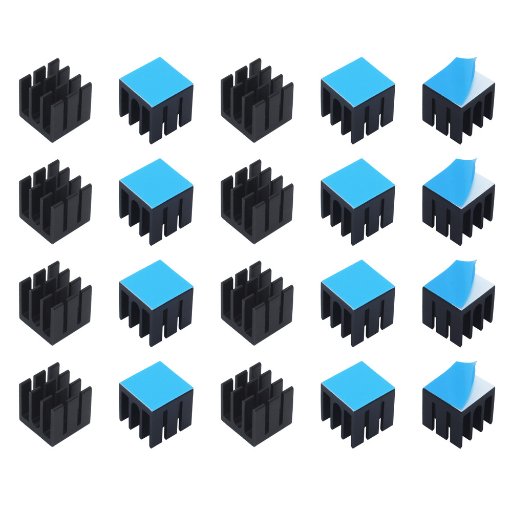 Raspberry Pi Water Cooling Kit - 12X12X12Mm 50 Con Tản Nhiệt Nhôm