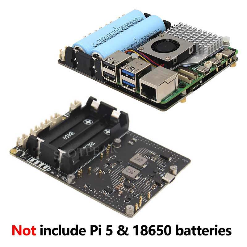 X1201 Raspberry Pi 5 UPS power - đánh giá và giá Raspberry Pi Uninterrupted Power Supply Ups 18650